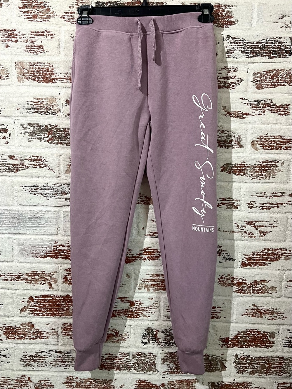 Liquid Energy Women’s Great Smoky Mountains Joggers Sweatpants Lavender Sz S